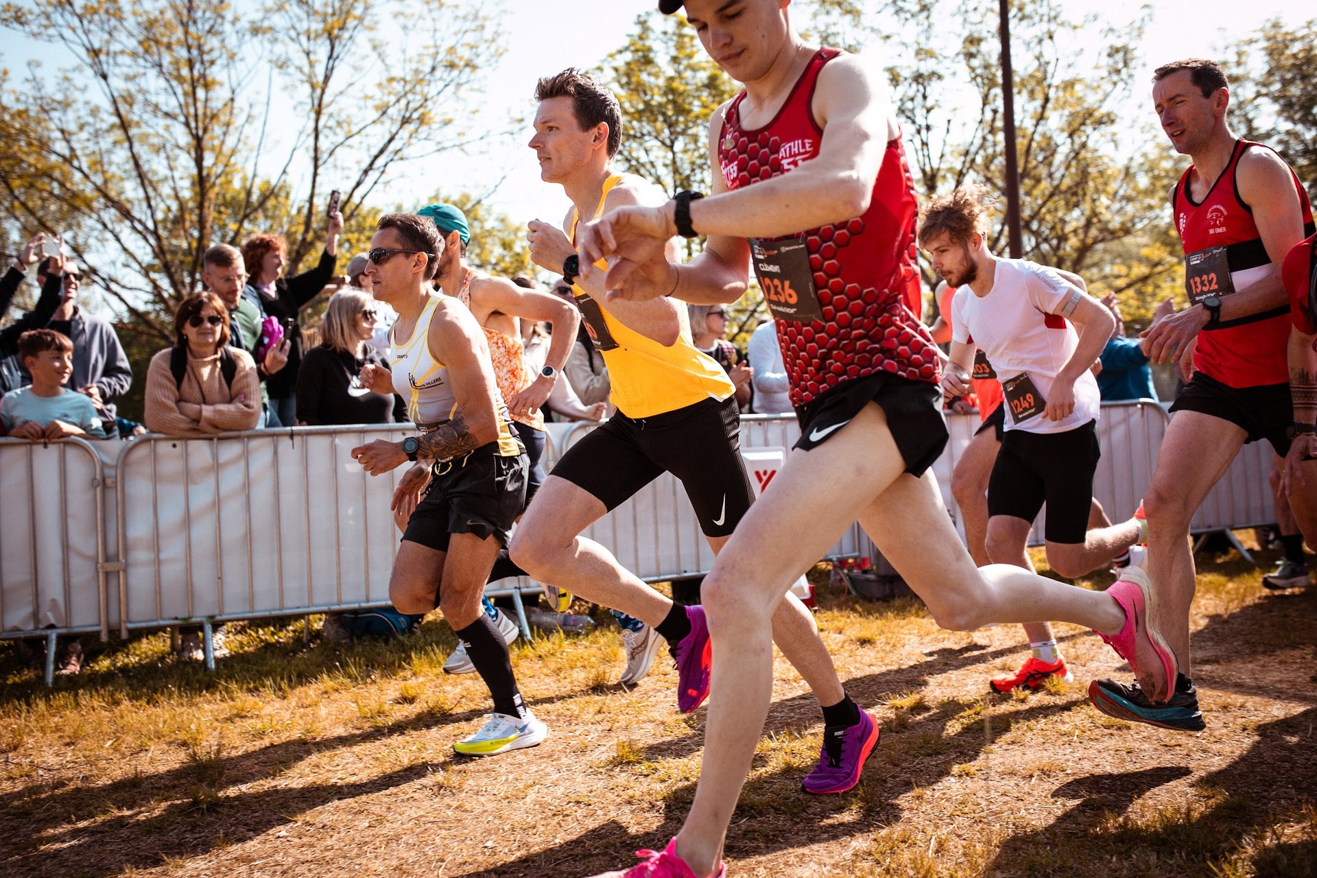 Départ lancé du Semi-Marathon**